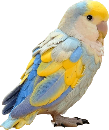 Parrot 3D model generated with Meshy for 3D printing