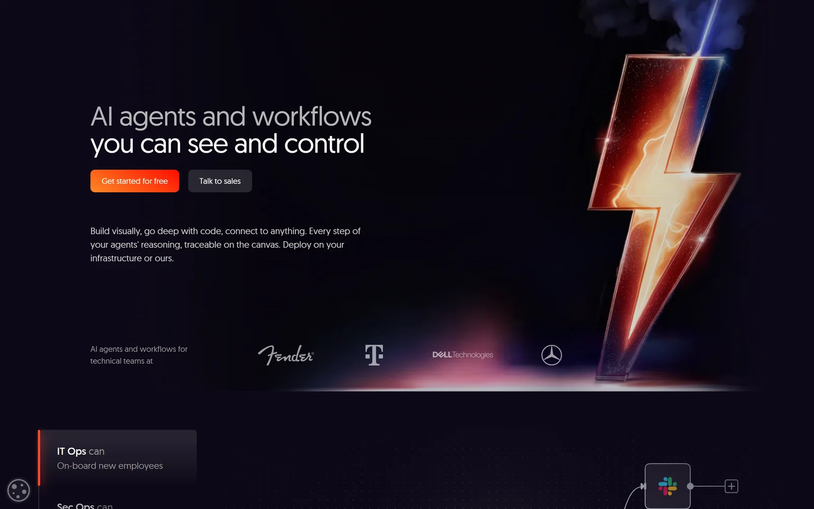 n8n homepage, September 2026: workflow automation with AI agent nodes and self-hosting
