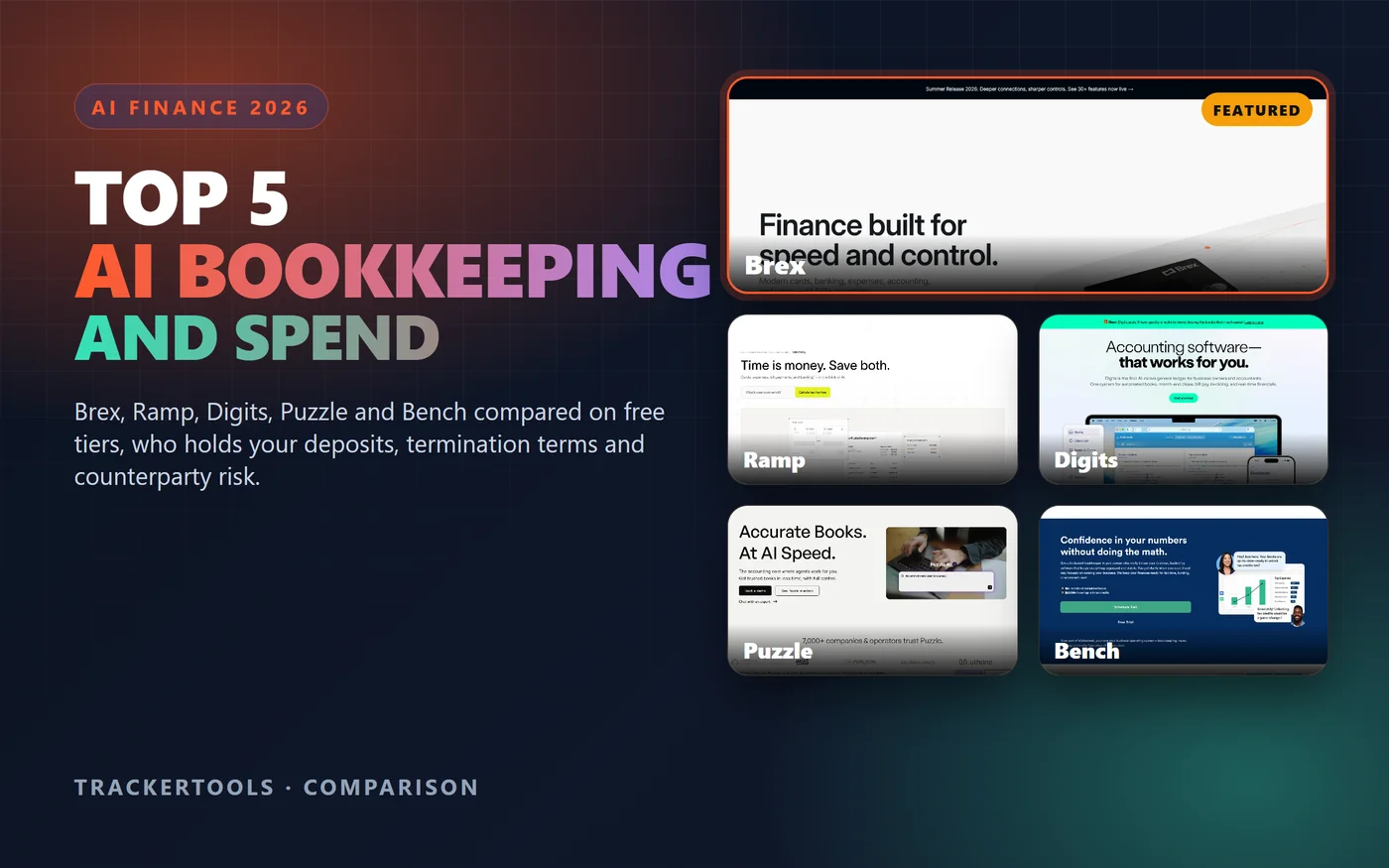 Top 5 AI Bookkeeping and Spend Platforms in 2026