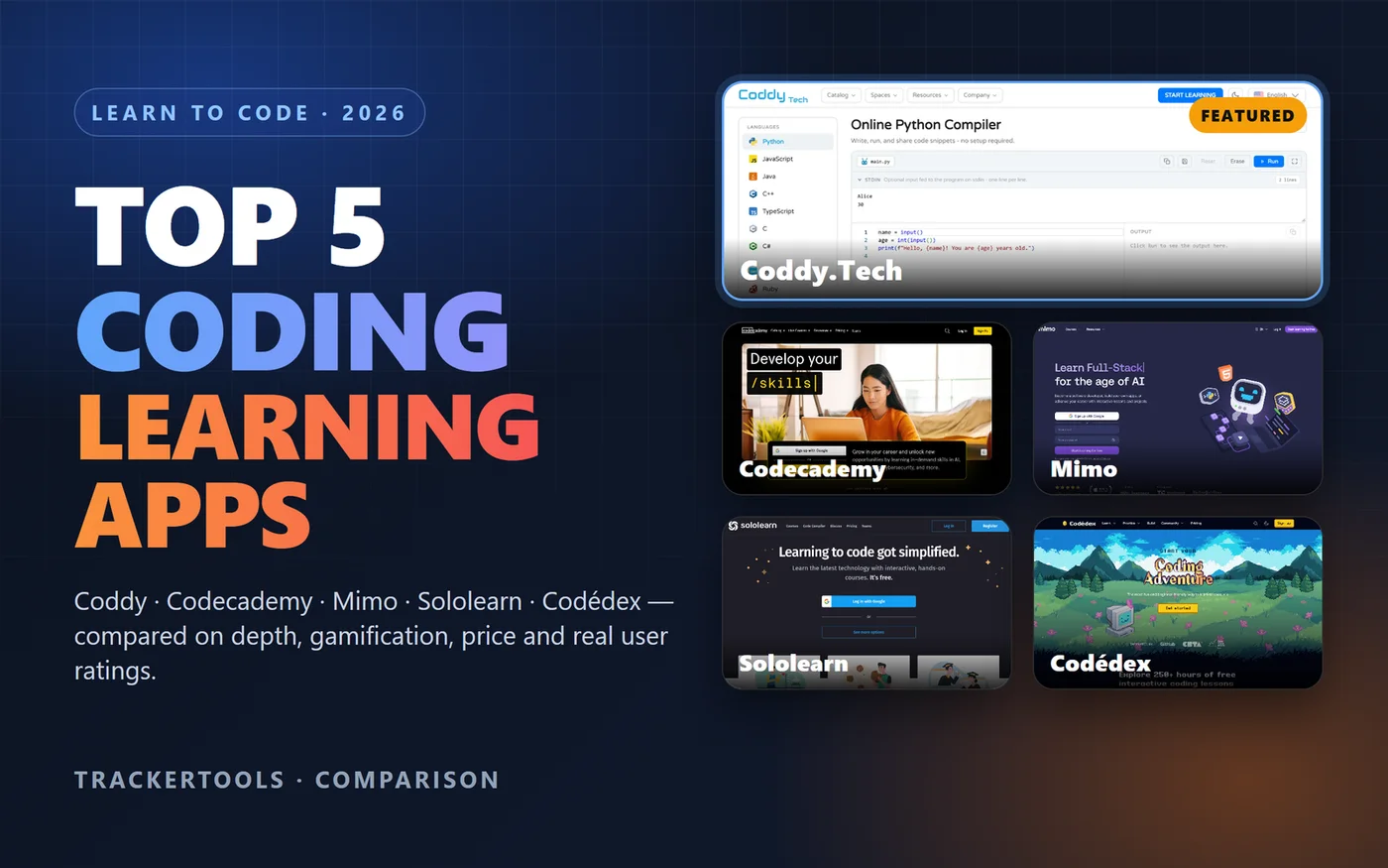 Top 5 Coding Learning Apps in 2026